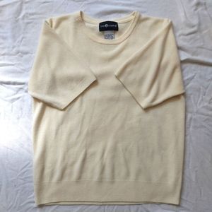 Vintage Crew Neck Short Sleeve Sweatshirt